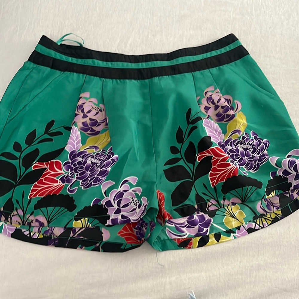 Green shorts